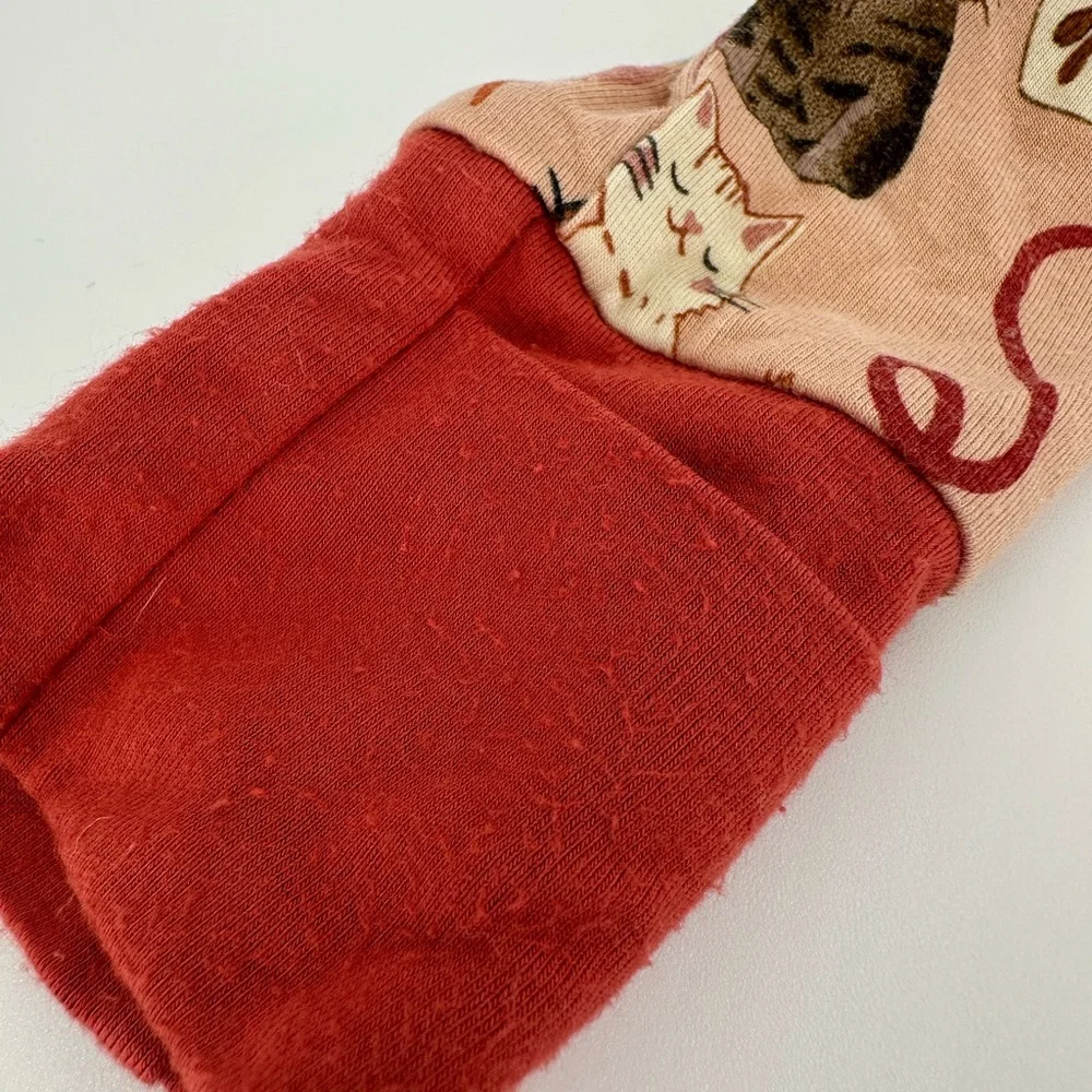 Emerson & Friends 0-3 Month Bamboo Cat Kitty Cozy Pajama footie zippy unisex
